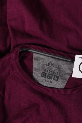 Мъжки пуловер S.Oliver, Размер XL, Цвят Лилав, Цена 18,36 лв.
