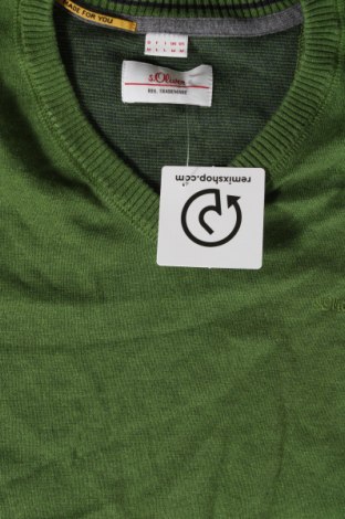 Pulover de bărbați S.Oliver, Mărime M, Culoare Verde, Preț 111,84 Lei