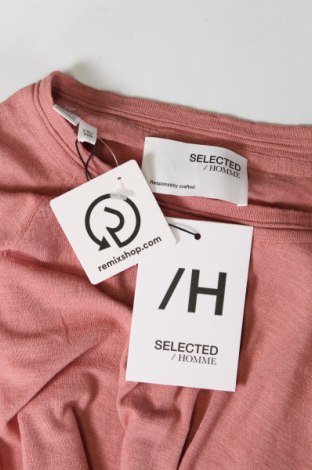 Ανδρικό πουλόβερ Selected Homme, Μέγεθος XXL, Χρώμα Ρόζ , Τιμή 19,98 €
