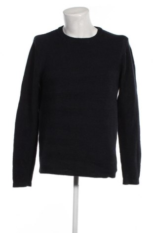 Мъжки пуловер Selected Homme, Размер L, Цвят Син, Цена 22,33 лв.