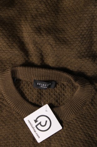 Férfi pulóver Selected Homme, Méret XL, Szín Zöld, Ár 6 987 Ft
