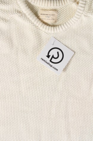 Pánsky sveter  Selected Homme, Veľkosť L, Farba Kremová, Cena  15,23 €