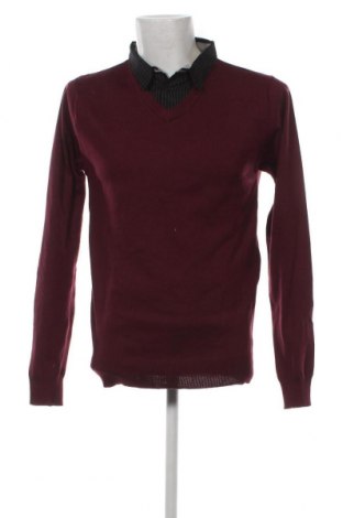 Мъжки пуловер Smog, Размер L, Цвят Червен, Цена 14,50 лв.