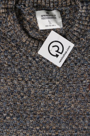Ανδρικό πουλόβερ Springfield, Μέγεθος L, Χρώμα Πολύχρωμο, Τιμή 10,52 €