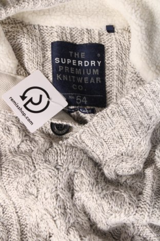 Ανδρικό πουλόβερ Superdry, Μέγεθος XL, Χρώμα Γκρί, Τιμή 18,56 €