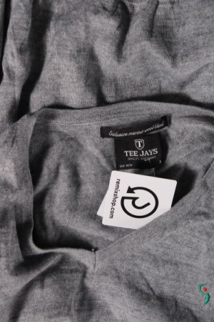 Мъжки пуловер Tee Jays, Размер XL, Цвят Сив, Цена 15,66 лв.