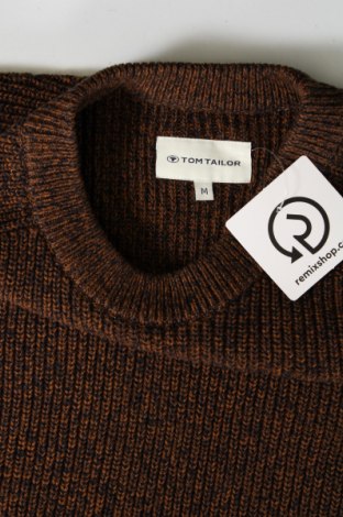 Мъжки пуловер Tom Tailor, Размер M, Цвят Кафяв, Цена 72,00 лв.