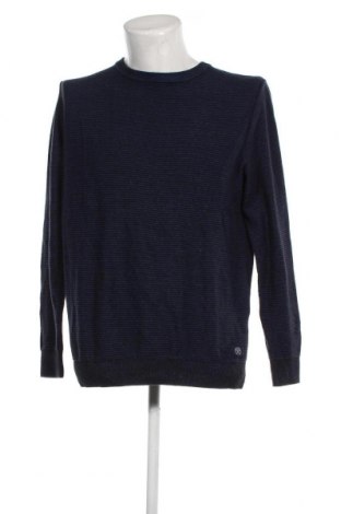 Мъжки пуловер Tom Tailor, Размер M, Цвят Син, Цена 12,76 лв.