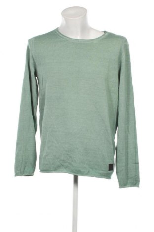 Мъжки пуловер Tom Tailor, Размер L, Цвят Зелен, Цена 17,40 лв.