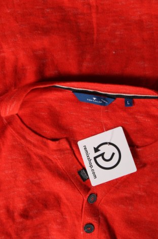 Pulover de bărbați Tom Tailor, Mărime L, Culoare Roșu, Preț 48,65 Lei