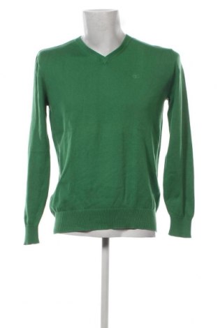 Мъжки пуловер Tom Tailor, Размер M, Цвят Зелен, Цена 20,40 лв.