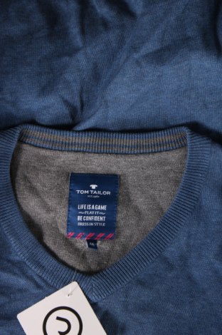 Ανδρικό πουλόβερ Tom Tailor, Μέγεθος M, Χρώμα Μπλέ, Τιμή 11,36 €