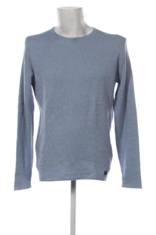 Ανδρικό πουλόβερ Tom Tailor, Μέγεθος L, Χρώμα Μπλέ, Τιμή 12,62 €