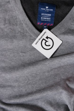 Ανδρικό πουλόβερ Tom Tailor, Μέγεθος M, Χρώμα Γκρί, Τιμή 21,03 €
