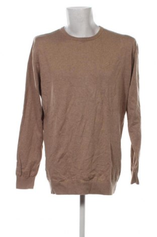 Мъжки пуловер Tom Tailor, Размер 3XL, Цвят Бежов, Цена 34,00 лв.