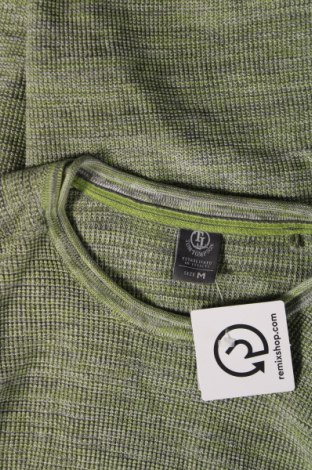 Мъжки пуловер Tom Tompson, Размер M, Цвят Зелен, Цена 13,05 лв.