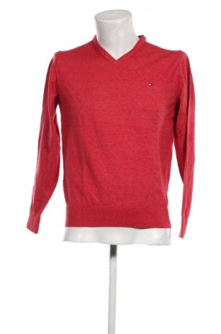 Мъжки пуловер Tommy Hilfiger, Размер L, Цвят Червен, Цена 69,70 лв.
