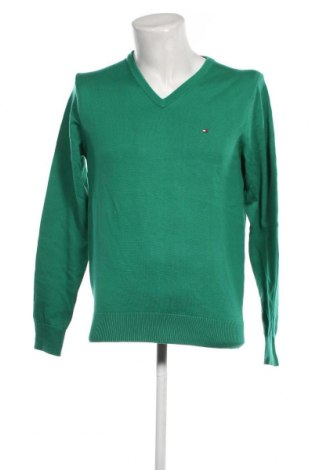 Pulover de bărbați Tommy Hilfiger, Mărime S, Culoare Verde, Preț 229,28 Lei
