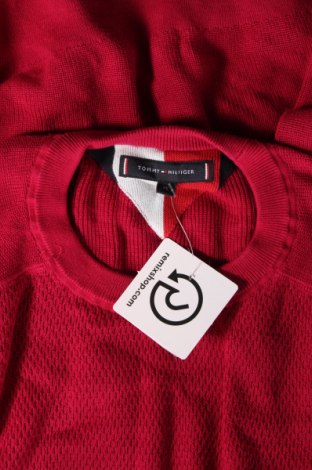 Мъжки пуловер Tommy Hilfiger, Размер L, Цвят Червен, Цена 82,00 лв.