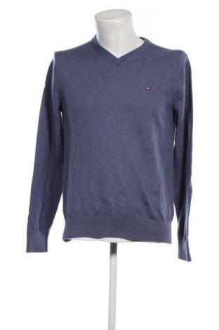 Мъжки пуловер Tommy Hilfiger, Размер M, Цвят Син, Цена 69,70 лв.