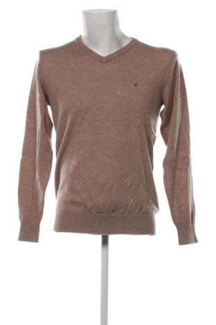 Мъжки пуловер Tommy Hilfiger, Размер M, Цвят Бежов, Цена 81,60 лв.
