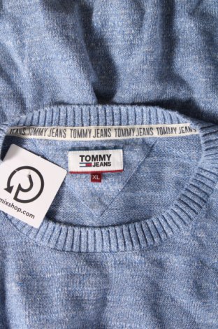 Мъжки пуловер Tommy Jeans, Размер XL, Цвят Син, Цена 82,00 лв.
