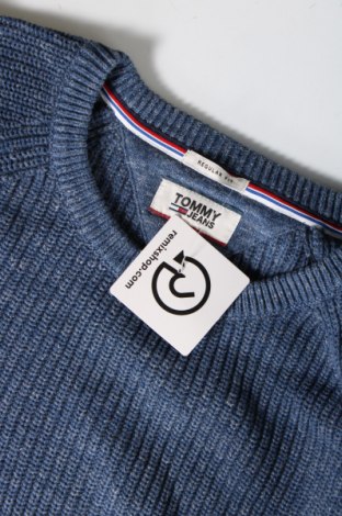 Мъжки пуловер Tommy Jeans, Размер S, Цвят Син, Цена 35,52 лв.