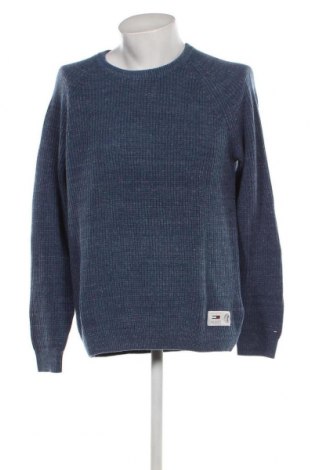 Ανδρικό πουλόβερ Tommy Jeans, Μέγεθος S, Χρώμα Μπλέ, Τιμή 46,91 €
