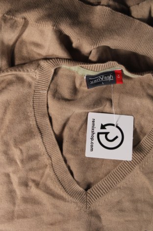 Ανδρικό πουλόβερ Van Vaan, Μέγεθος L, Χρώμα  Μπέζ, Τιμή 8,97 €