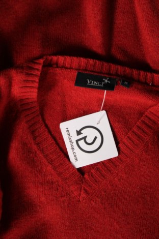 Ανδρικό πουλόβερ Vinci, Μέγεθος M, Χρώμα Κόκκινο, Τιμή 17,94 €