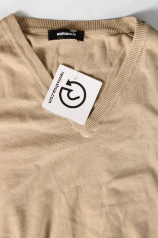 Ανδρικό πουλόβερ Walbusch, Μέγεθος L, Χρώμα  Μπέζ, Τιμή 13,11 €