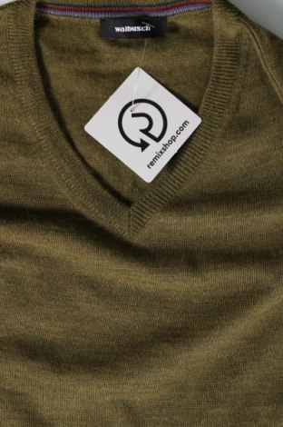 Ανδρικό πουλόβερ Walbusch, Μέγεθος L, Χρώμα Πράσινο, Τιμή 30,30 €