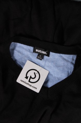 Мъжки пуловер Watson's, Размер M, Цвят Черен, Цена 10,54 лв.