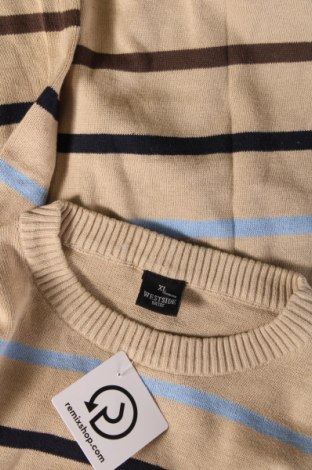 Мъжки пуловер Westside, Размер XL, Цвят Бежов, Цена 29,00 лв.