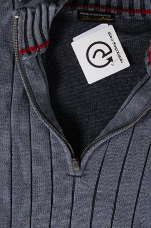 Ανδρικό πουλόβερ Wrangler, Μέγεθος L, Χρώμα Μπλέ, Τιμή 31,83 €
