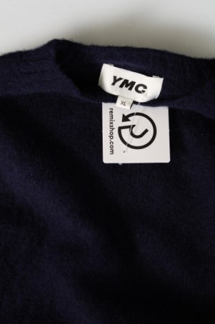 Pánský svetr  YMC, Velikost L, Barva Modrá, Cena  640,00 Kč