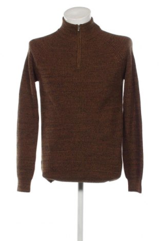 Мъжки пуловер Yes Or No, Размер M, Цвят Кафяв, Цена 13,05 лв.