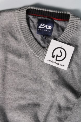 Мъжки пуловер Zab Company, Размер S, Цвят Сив, Цена 7,25 лв.