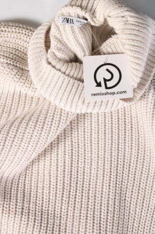 Ανδρικό πουλόβερ Zara, Μέγεθος M, Χρώμα Λευκό, Τιμή 16,70 €