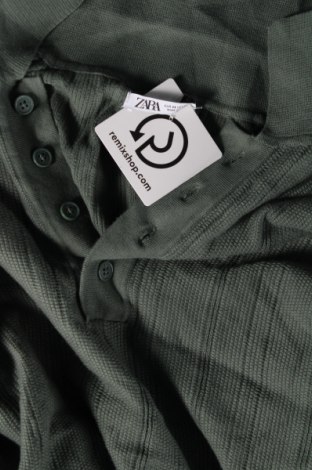 Herrenpullover Zara, Größe M, Farbe Grün, Preis 7,52 €