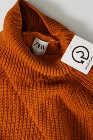 Pánský svetr  Zara, Velikost L, Barva Oranžová, Cena  430,00 Kč