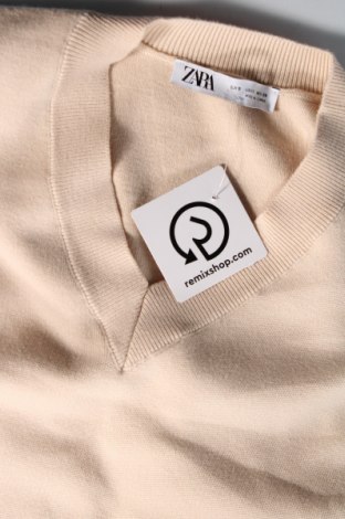 Pánský svetr  Zara, Velikost S, Barva Béžová, Cena  430,00 Kč