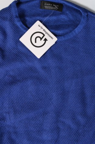 Pánský svetr  Zara Man, Velikost M, Barva Modrá, Cena  176,00 Kč