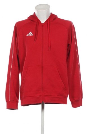 Ανδρικό φούτερ Adidas, Μέγεθος L, Χρώμα Κόκκινο, Τιμή 29,07 €