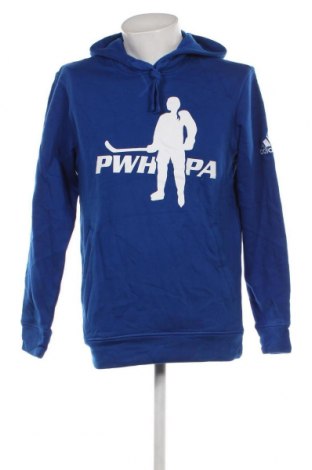 Herren Sweatshirt Adidas, Größe M, Farbe Blau, Preis 29,44 €