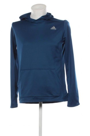 Herren Sweatshirt Adidas, Größe L, Farbe Blau, Preis 32,71 €