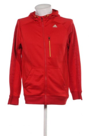 Ανδρικό φούτερ Adidas, Μέγεθος L, Χρώμα Κόκκινο, Τιμή 29,07 €