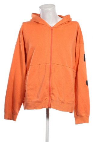 Herren Sweatshirt Adidas, Größe XL, Farbe Orange, Preis 38,27 €
