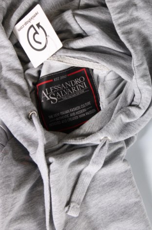Herren Sweatshirt Alessandro Salvarini, Größe L, Farbe Grau, Preis 24,36 €