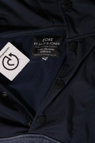 Ανδρικό φούτερ Core By Jack & Jones, Μέγεθος S, Χρώμα Μπλέ, Τιμή 7,01 €
